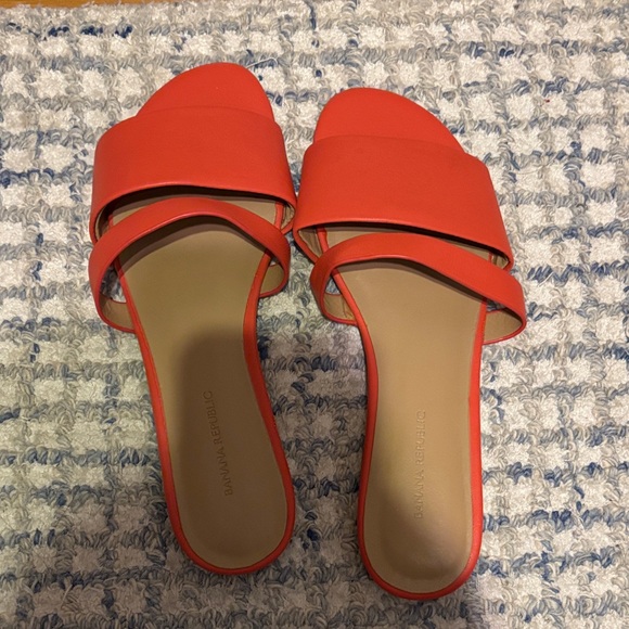 Banana Republic Red Women's Sandals - Picture 2 of 4